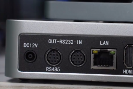 一次搞懂专业云台摄像机上的所有接口HDMI sdi ndi 485 章鱼大学